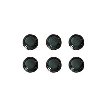 Imagem de Conjunto de Ramequins Médios Porto Brasil Orgânico Oceano com 6 Peças 70ml - Azul