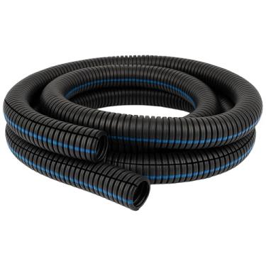 Imagem de Tubo de polipropileno retrátil com fio dividido conduíte onduladoElectriduct 0.625 Inch - 25 Feet preto WLFR-0625-25