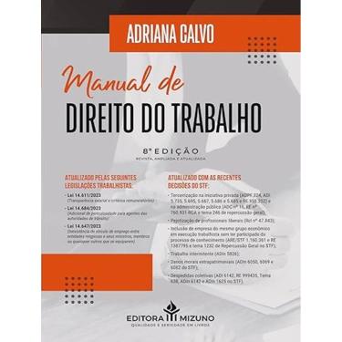 Imagem de Manual De Direito Do Trabalho - 8ª Ed
