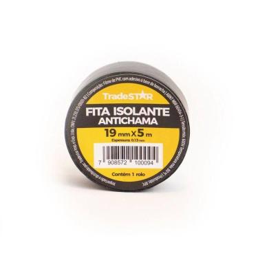 Imagem de Fita Isolante 19 Mm X 5 Metros Tradestar