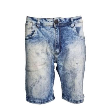 Imagem de Bermuda Masculina Jeans Squadrão X Despojada