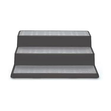 Imagem de Copco Organizador de armário de cozinha com 3 andares, 38 cm, creme