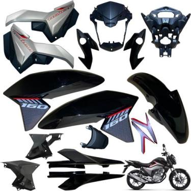 Imagem de Kit Carenagem Cg Titan 160 Modelo 2016 / 2021 Completo - Sportive, PRE
