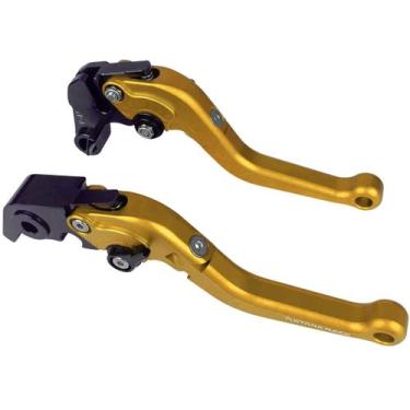 Imagem de Manete Dobrável Esportivo Factory Rsv4 R Rr Tuono Rs 600 - Stark Race,