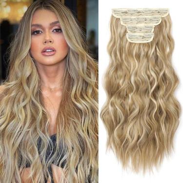 Imagem de Extensões de cabelo REECHO HE001 Natural Sintético 200g 50cm