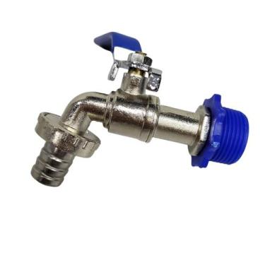 Imagem de Torneira Metal Tipo Esfera 1/2 x 3/4 - Borrachas Londrina