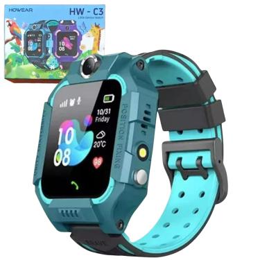 Imagem de Relógio Smartwatch Infantil Chip 2G Câmera GPS Tracker HW C3