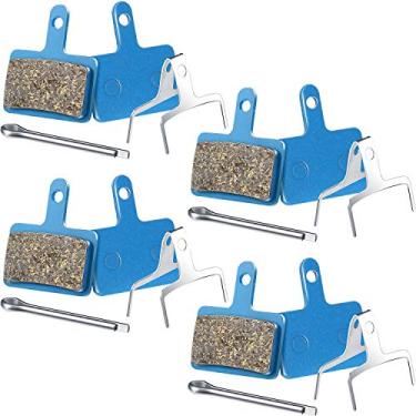 Imagem de Zonon 4 pares de pastilhas de freio para bicicleta para TRP Tektro Shimano Deore Br-M575 M525 M515 T615 T675 M505 M495 M486 M485 M475 M465 M447 M446 M445 M416 M415 M395 M375 M315 M355 C601 C501s (múltiplos)