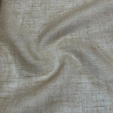 Imagem de Tecido Juta Natural com Fio Dourado para Artesanatos de Natal - 1x1 MT