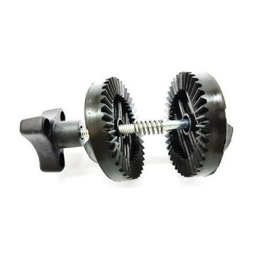 Imagem de Kit De Reposição Plástica P/apoio,suporte De Teclado Em X,racks,mesas 