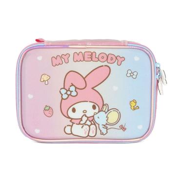 Imagem de Estojo Box My Melody Hello Kitty 100 Pens Meninas Escolar