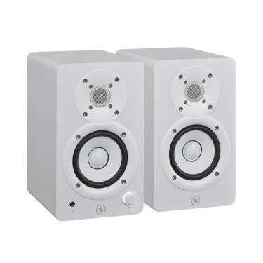 Imagem de Par de Monitores de Referência Ativo de 2 Vias HS 3WH Branco Yamaha