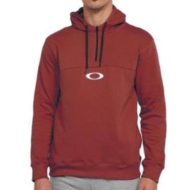 Imagem de Moletom Oakley Canguru Half Zip WT23 Masculino-Masculino