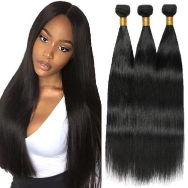 Imagem de Extensões de cabelo MAMART Brazilian Straight 60, 65, 70cm