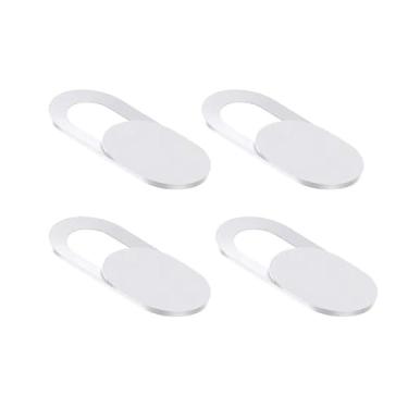 Imagem de Capa deslizante de webcam para laptop, telefone, tablet e proteção de privacidade da câmera de mesa, bloqueador de câmera anti-espião, conjunto de 4