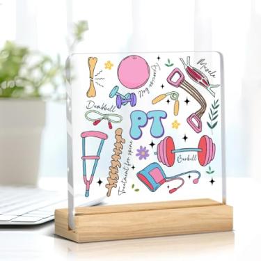 Imagem de Placa de acrílico floral, presente de agradecimento para decoração de mesa de escritório para mesa, prateleira, escritório, sala de estar, quarto, 3