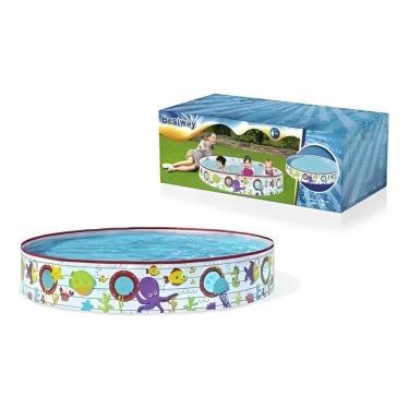 Imagem de Piscina Semirrígida Infantil 435L Fundo Do Mar Verão
