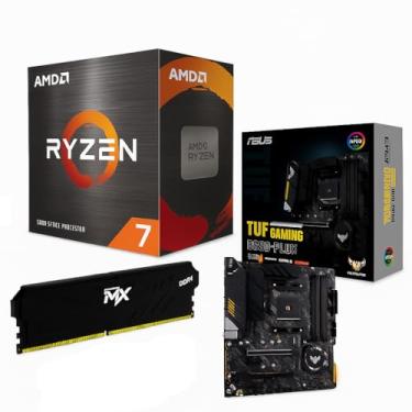 Imagem de KIT UPGRADE AMD RYZEN 7 5800X, MB B550M TUF GAMING, 16GB 3200MHZ RAM