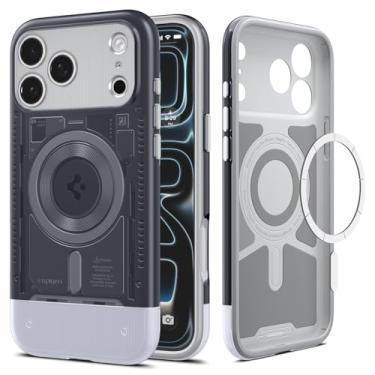 Imagem de Capa Spigen para iPhone 17 Pro Max, Classic C1 [MagFit] Projetada para Apple iPhone 17 Pro Max - Grafite