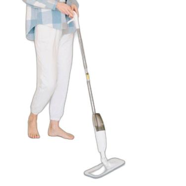 Imagem de Mop Spray Gatilho Giratório Limpeza Rápida Lavável Pisos