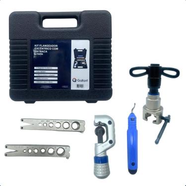Imagem de Kit Flangeador Excentrico Gallant Catraca, Cortador Glt809A