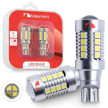 Imagem de Nakamichi Lâmpada LED T15 T15 902 904 906 912 921 W16W 18-SMD 28-SMD 4014 3030 Chipsets Lâmpadas de substituição LED para luzes de ré externas de carro (Xenon branco, 28 LEDs (não flash))