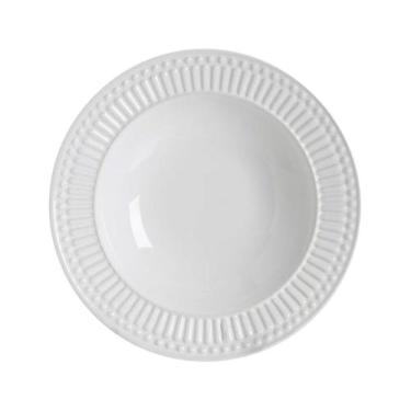 Imagem de Prato Fundo Branco Roma 1ª Linha - Porto Brasil