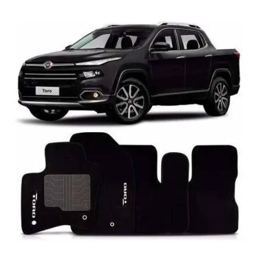 Imagem de Jogo Tapete Carpete Fiat Toro 2016 2017 2018 2019 2020 5Pçs