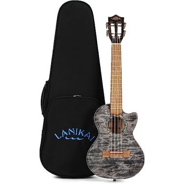 Imagem de Lanikai, Ukulele de 4 cordas, mancha (QM-BKCET)