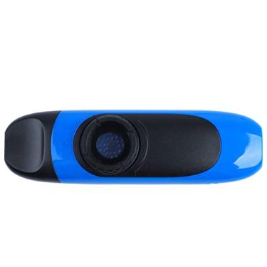 Imagem de Conjunto Kazoo Elétrico Profissional, Material Resistente, Captador Pequeno Portátil para Desempenho (Azul)