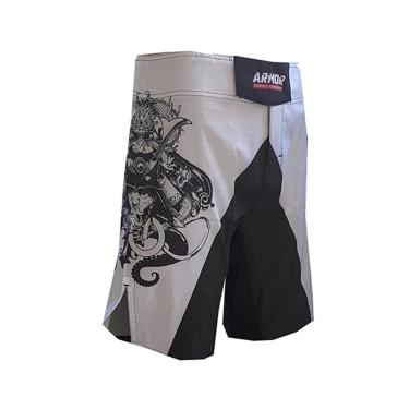 Imagem de Bermuda Surf e Fight com abertura na lateral ajuste elástico nas pernas e bolso traseiro Diversas Es-Masculino