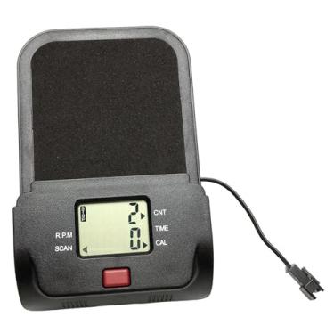 Imagem de kowaku de tempo de reposição para bicicleta ergométrica, suporte para celular, dispositivo de contagem, para máquina de remo para academia e, Preto