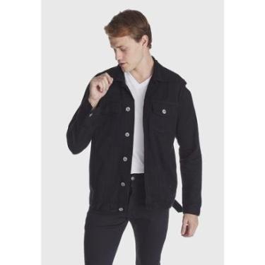 Imagem de Jaqueta Jeans Zuren Black Amaciado Preto-Masculino