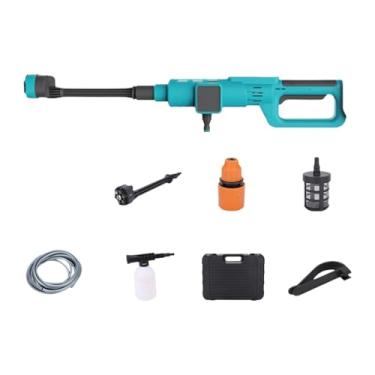 Imagem de Ioensy Lavadora de alta pressão sem fio, jato de água sem escova, máquina de limpeza de mangueira, lavadora de alta pressão para limpeza de cercas, piso de, Azul
