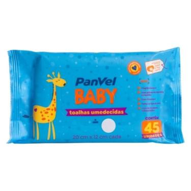 Imagem de Lenços Umedecidos Panvel Baby 45 Unidades