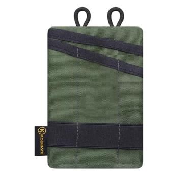 Imagem de Bolsa de telefone masculina tática Molle, bolsa organizadora EDC com alça transversal removível, bolsa Molle militar, bolsa Molle EDC, acessórios pequenos para bolsa utilitária - verde