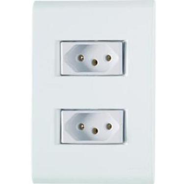 Imagem de Conjunto Tomada 4x2 2p+t 10a 250v - Tramontina