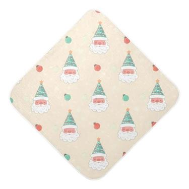 Imagem de Burbuja Gnomos Toalha de banho para bebês - Toalha com capuz de musselina macia e absorvente para recém-nascidos e bebês, 76 x 76 cm