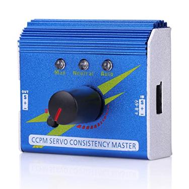 Imagem de Cryfokt Servo Testador Durável de, Modo de Limpador Automático Neutro Manual de Liga de Alumínio de para Avião Rc, Barco de Carro, Dc 4.8-6v