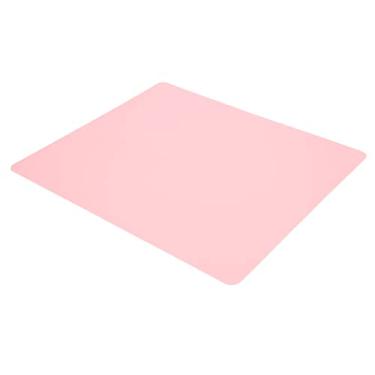 Imagem de AUNMAS Tapete Artesanal de Silicone, Grande, Antiderrapante, Resistente Ao Calor, Folha de Silicone para Moldes de Resina, Fabricação de Joias, Tapetes de Panela de Cozinha, 10,98 X 9,41 Polegadas (Rosa)