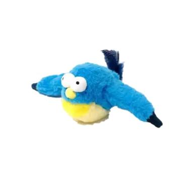 Imagem de Giffor 2026 Brinquedos Fofos para Cães e Gatos, Pássaro Interativo Fyp Upgrade com Asas que Batem, Brinquedo de Natal Recarregável para Cães e Gatos de Interior(A)