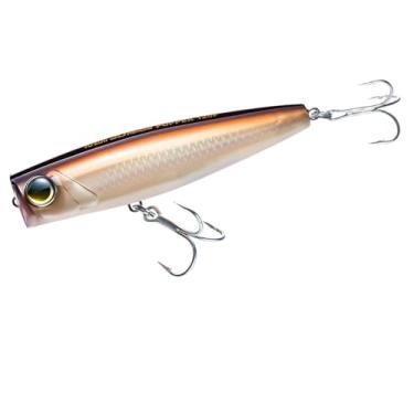Imagem de Isca de sal flutuante YO-Zuri 3D Inshore Popper 70 mm Cor: Bronze Pérola Brilhante