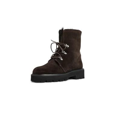 Imagem de Aquatalia Bota feminina Eva Fashion, Camurça Expresso, 37