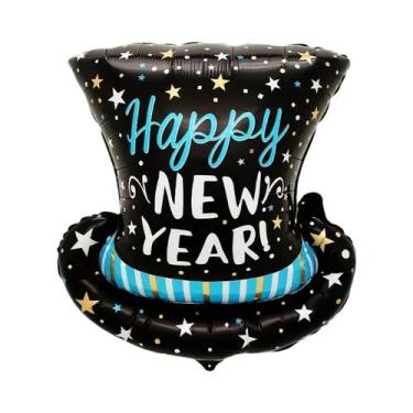 Imagem de Balões Feliz Ano Novo 2026 Decorações Para Festas De Aniversário Casam