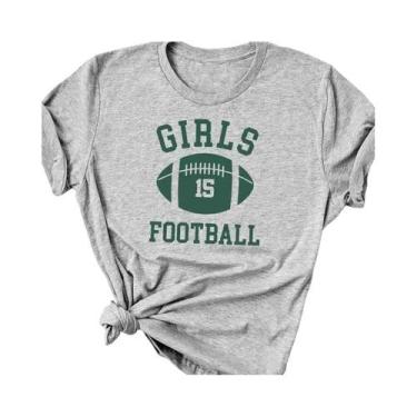 Imagem de Camiseta Feminina Rachel Green Da Série Friends, Manga Curta Grande, E