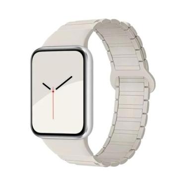 Imagem de Pulseira Magnética De Silicone Para Xiaomi MiBand 8 pro 9 pro Redmi Wa