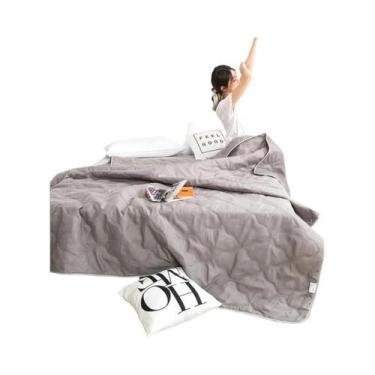 Imagem de Cobertor para sofá cobertor de inverno king size casa quente xadrez co