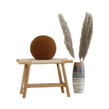 Imagem de Almofada Decorativa Esférica De Pelúcia Macia Estilo Nórdico Para Sala