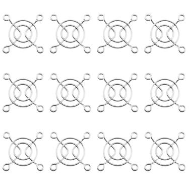 Imagem de RLECS 12 peças 40 mm ventilador de dissipador de calor grade de metal ventilador de radiador protetor diy componentes de impressora 3D adequados para pequenos equipamentos de ventilação