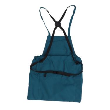 Imagem de Domary Saco de Colheita Avental para Colheita de Frutas, Grande Capacidade, Pano Oxford, Bolsa para Jardim, Pomar, Fazenda (Azul Verde)